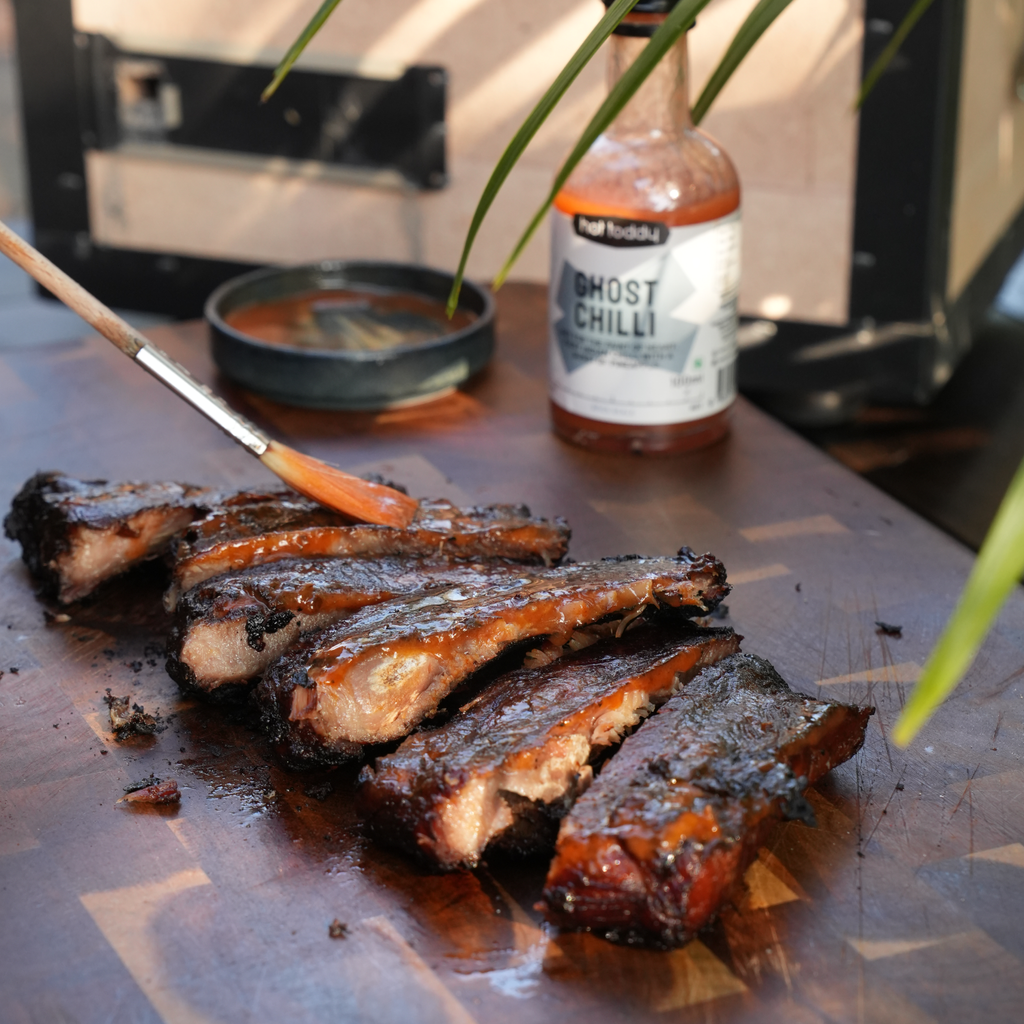 Hot Toddy Ghost Glazed Pork Ribs